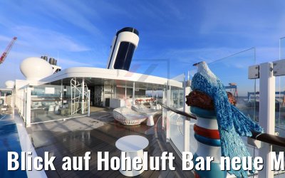 Blick auf Hoheluft Bar neue Mein Schiff 2