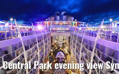 Central Park evening view Symphony of the Seas
