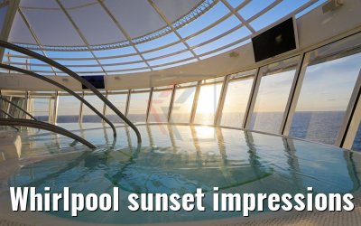Whirlpool sunset impressions Symphony of the Seas