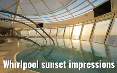 Whirlpool sunset impressions Symphony of the Seas