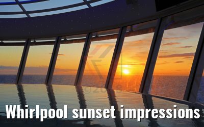 Whirlpool sunset impressions Symphony of the Seas