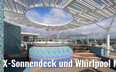 X-Sonnendeck und Whirlpool Mein Schiff 1 neu