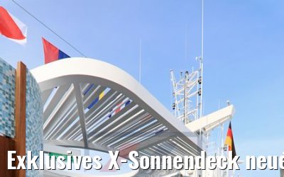 Exklusives X-Sonnendeck neue Mein Schiff 2