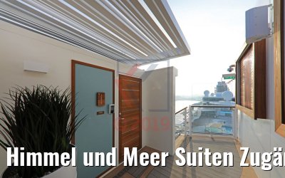 Himmel und Meer Suiten Zugänge X-Sonnendeck neue Mein Schiff 2