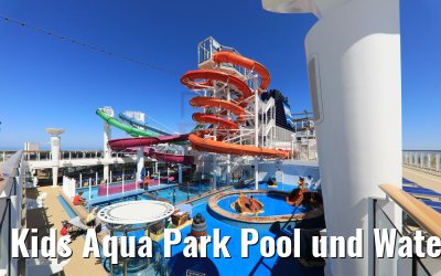 Kids Aqua Park Pool und Waterslides Norwegian Getaway