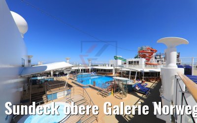 Sundeck obere Galerie Norwegian Getaway
