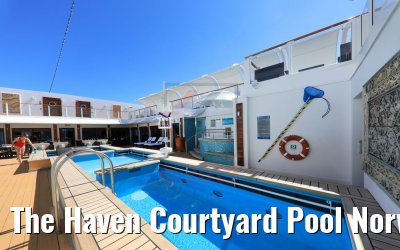 The Haven Courtyard Pool Norwegian Getaway