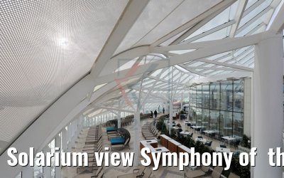 Solarium view Symphony of  the Seas