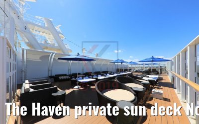 The Haven private sun deck Norwegian Getaway