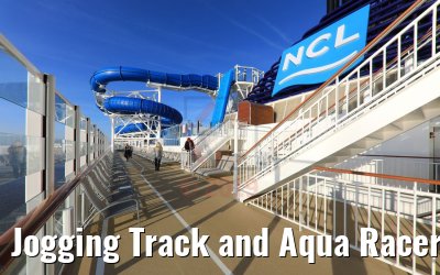Jogging Track and Aqua Racer Norwegian Encore