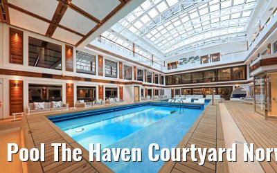 Pool The Haven Courtyard Norwegian Encore