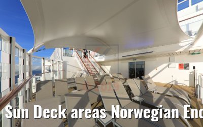 Sun Deck areas Norwegian Encore