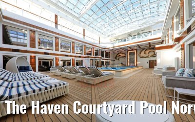 The Haven Courtyard Pool Norwegian Encore