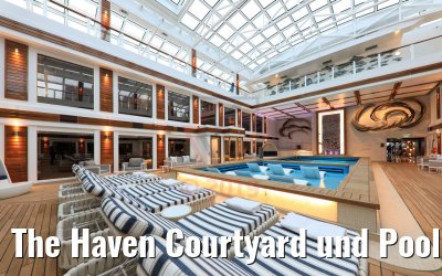 The Haven Courtyard und Pool Norwegian Encore