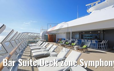 Bar Suite Deck zone Symphony of the Seas