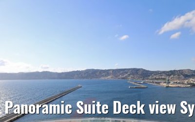 Panoramic Suite Deck view Symphony of the Seas