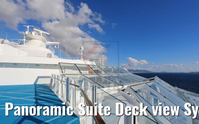 Panoramic Suite Deck view Symphony of the Seas
