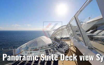 Panoramic Suite Deck view Symphony of the Seas