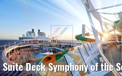 Suite Deck Symphony of the Seas sunbeam evening