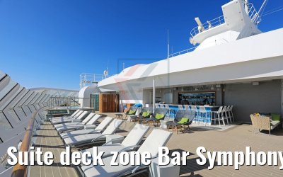 Suite deck zone Bar Symphony of the Seas