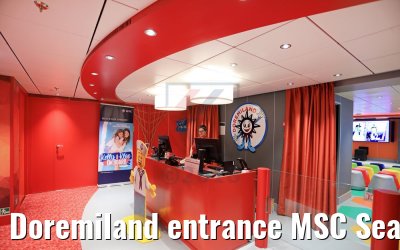 Doremiland entrance MSC Seaview