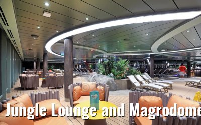 Jungle Lounge and Magrodome area MSC Seaview