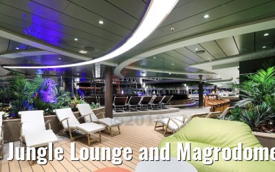 Jungle Lounge and Magrodome area MSC Seaview