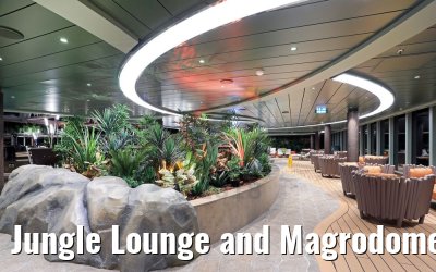 Jungle Lounge and Magrodome area MSC Seaview