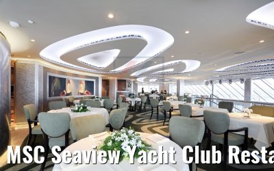 MSC Seaview Yacht Club Restaurant