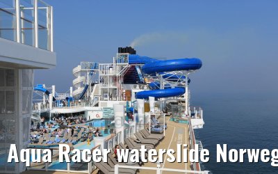 Aqua Racer waterslide Norwegian Bliss