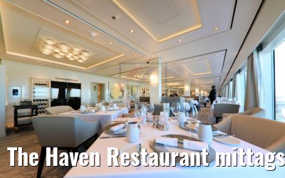 The Haven Restaurant mittags Norwegian Encore