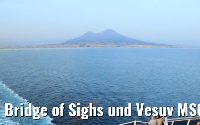 Bridge of Sighs und Vesuv MSC Seaview
