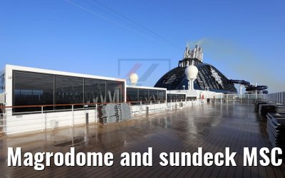 Magrodome and sundeck MSC Seaview