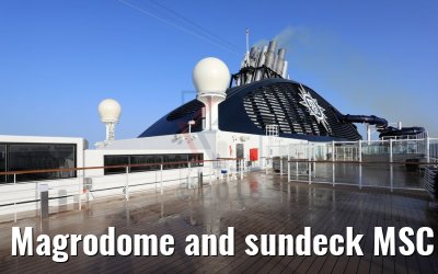 Magrodome and sundeck MSC Seaview