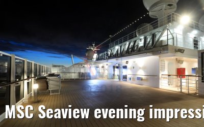 MSC Seaview evening impression