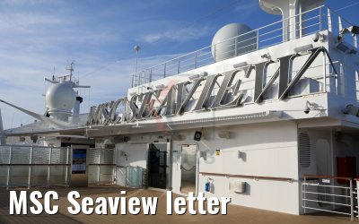 MSC Seaview letter