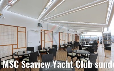 MSC Seaview Yacht Club sundeck