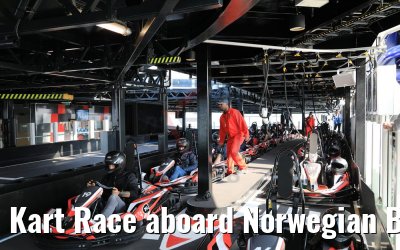 Kart Race aboard Norwegian Bliss