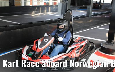 Kart Race aboard Norwegian Bliss