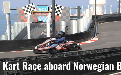 Kart Race aboard Norwegian Bliss