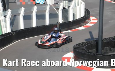 Kart Race aboard Norwegian Bliss