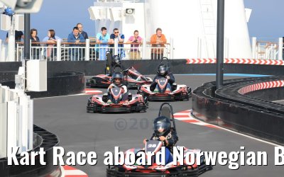 Kart Race aboard Norwegian Bliss