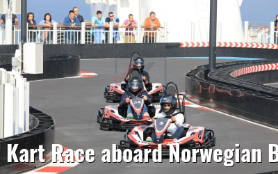Kart Race aboard Norwegian Bliss