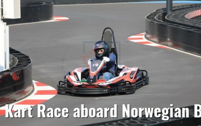Kart Race aboard Norwegian Bliss