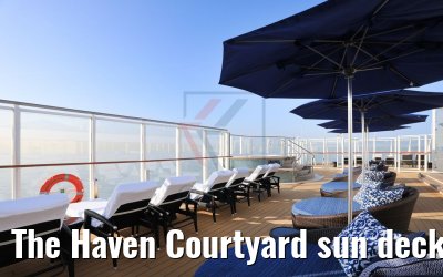 The Haven Courtyard sun deck Norwegian Bliss
