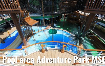 Pool area Adventure Park MSC Seaview