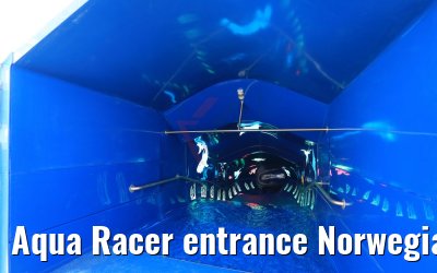 Aqua Racer entrance Norwegian Bliss