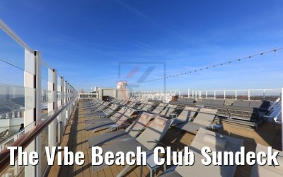 The Vibe Beach Club Sundeck Norwegian Encore