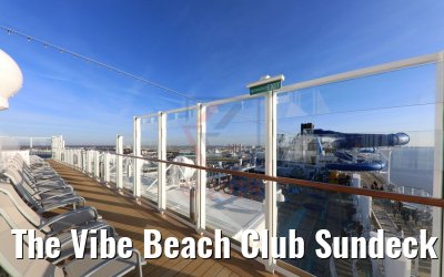 The Vibe Beach Club Sundeck Norwegian Encore