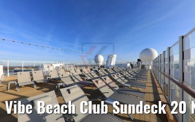 Vibe Beach Club Sundeck 20 Norwegian Encore